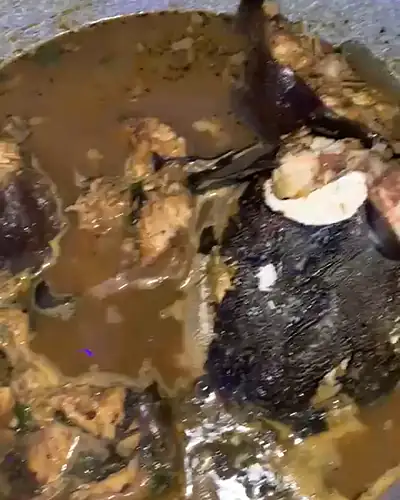 Pepper soup di pesce o capra