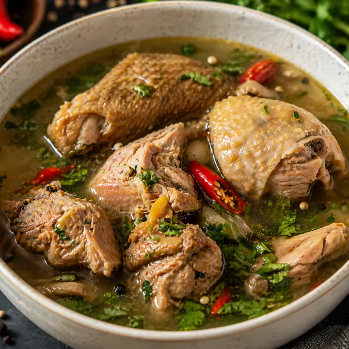 Zuppa di tacchino piccante