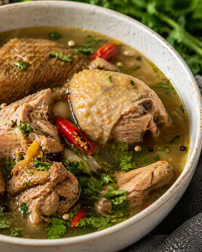 Pepper soup di pollo